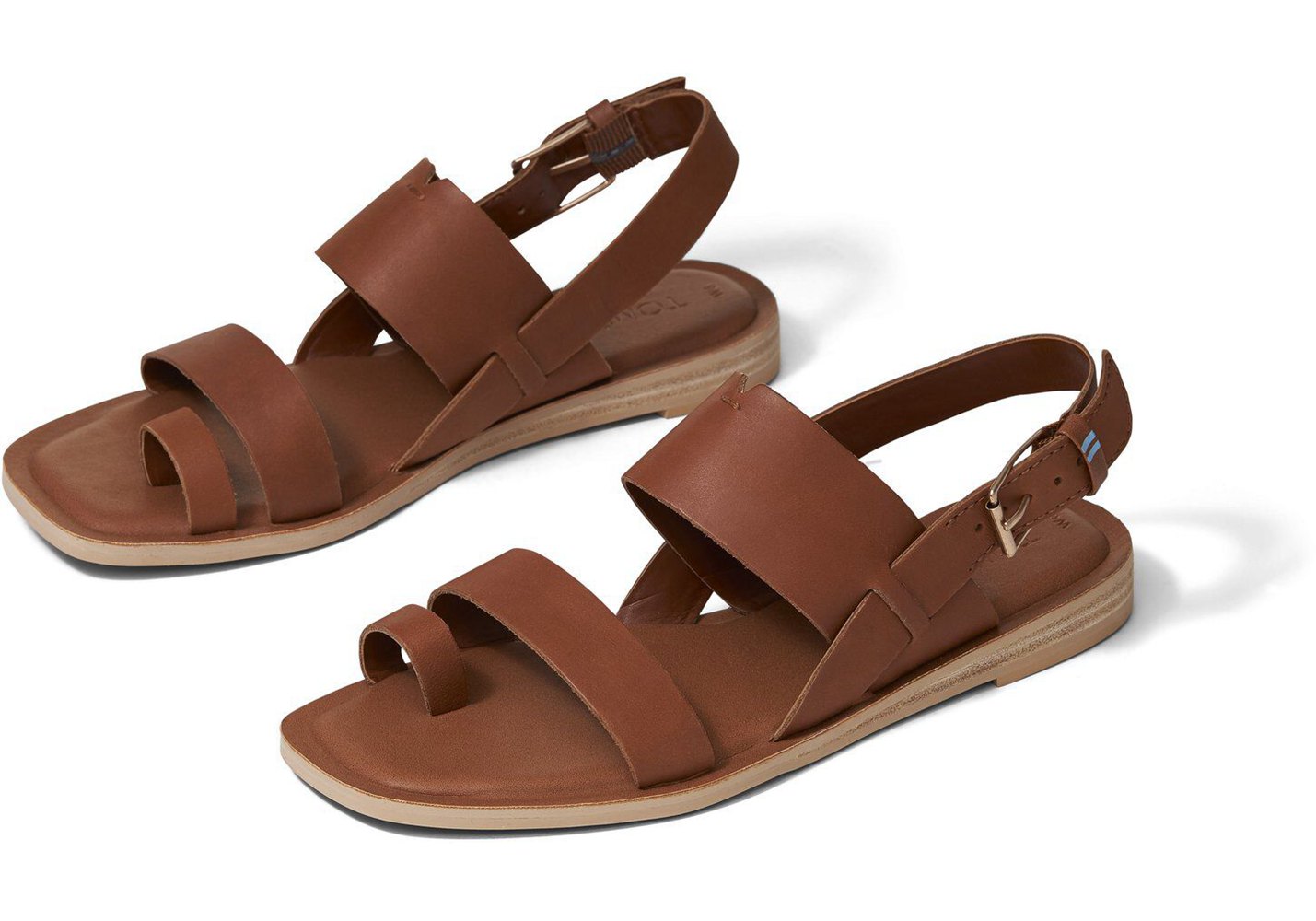 Toms Freya Sandals Brown - Womens - 19438-PFTG